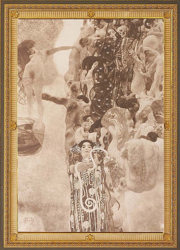 Die Fakultätsbilder von Gustav Klimt im Festsaal der Universität Wien | 650  plus
